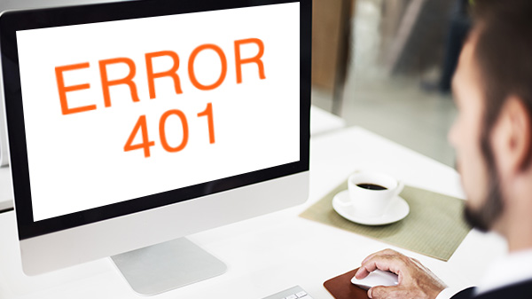 HTTP error 401 (unauthorized)