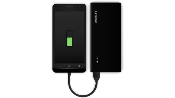 60% off on Lenovo 10400 mAh Power Bank (PA)  (Black, Lithium-ion)