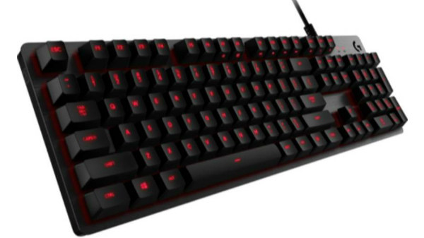 Logitech G413 Wired USB Gaming Keyboard  (Black)