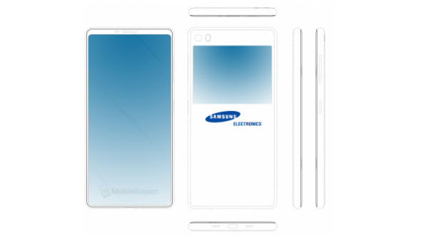 Samsung patents a bezel-less dual-screen smartphone 