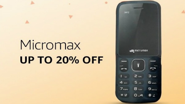 Micromax phones at up to 20% off