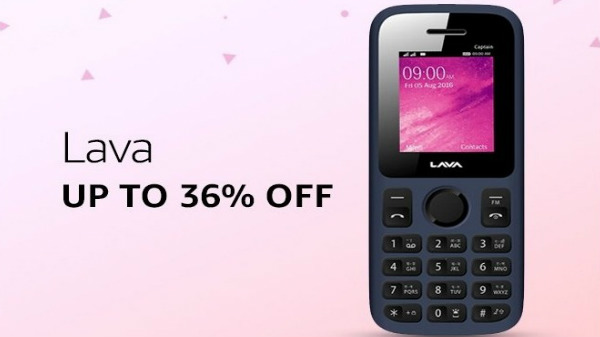 Lava phones at up to 36% off
