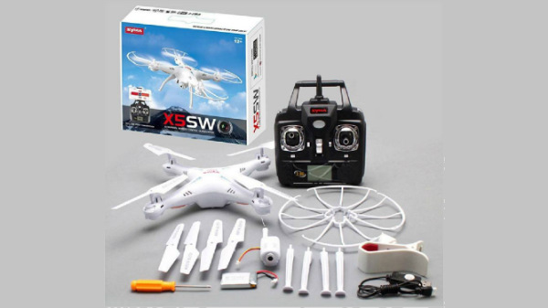 Vortex Toys SYMA X5SW FPV Live Video Streaming Wi-Fi Camera