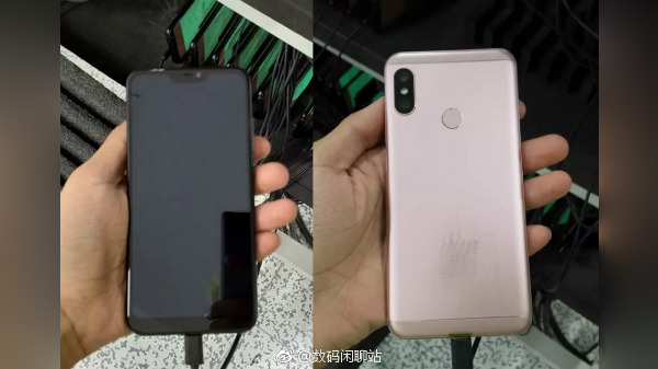 Xiaomi Redmi 6 live photo shows Rose Gold variant