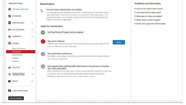 How to create a YouTube channel and earn money
