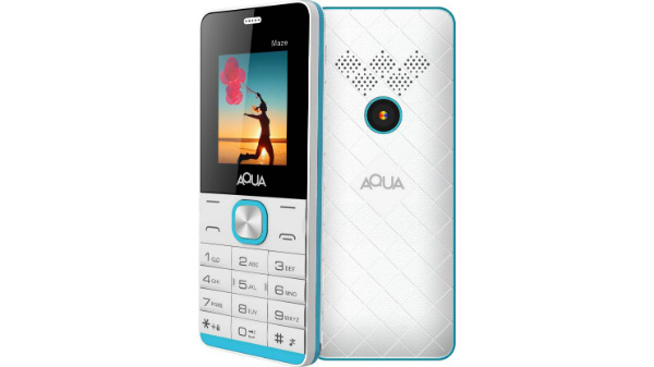 Aqua Maze  (White & Blue)