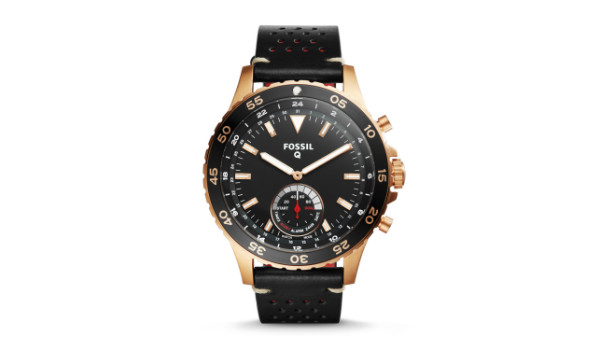 15% off on Fossil Q Crewmaster Hybrid Silver Stainless Steel Smartwatch