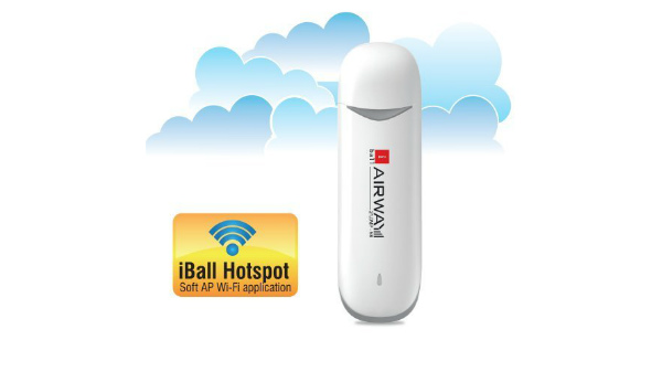 iBall 21.0 MP-58 Wi-Fi ready Airway Data Card (White)