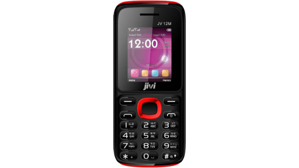 JIVI JV 12M  (Black & Red)