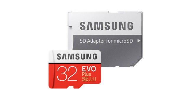 5. Samsung EVO Plus SDcard
