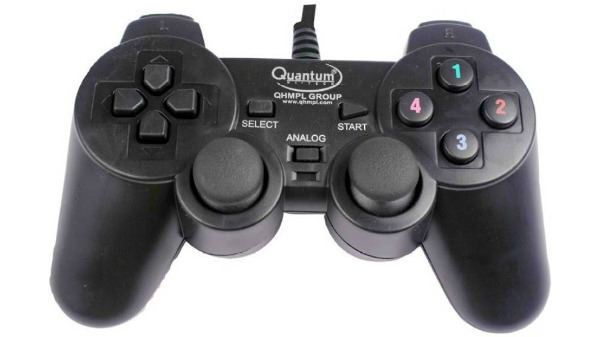 30% off on Quantum 2 Way Vibration PC USB Controller Gamepad  (Black, For PC)