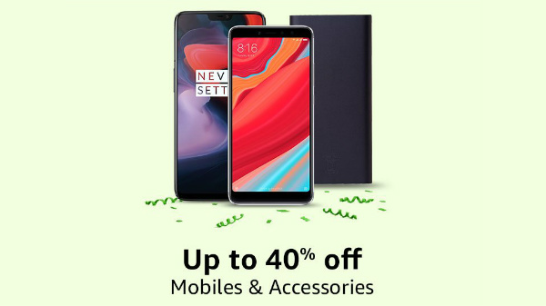 Up to 40% off on Mobiles