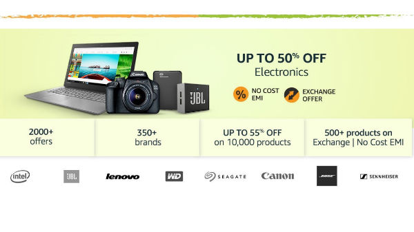 Offers on Electronics
