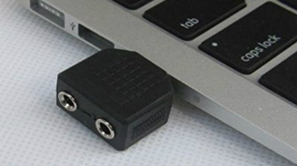 GTD Essentials 3.5mm Stereo Audio Male to 2 X 3.5mm Female Earphone Jack Splitter Adapter