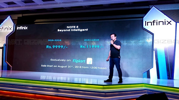 Infinix launches its Android One-powered Note 5 in India