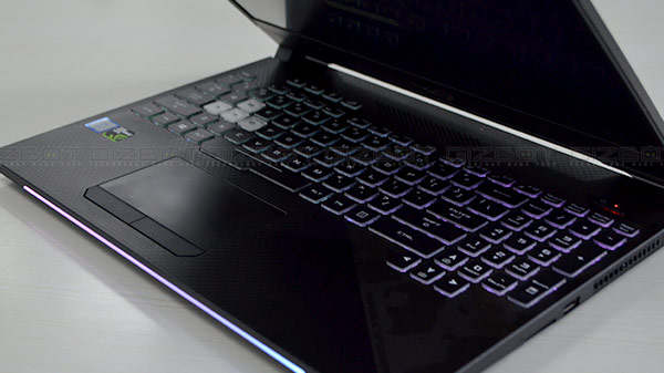 Keyboard and Touchpad