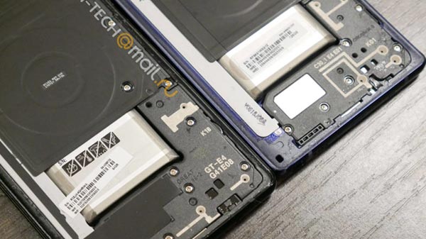 Samsung Galaxy Note 9 teardown reveals company's space-saving approach