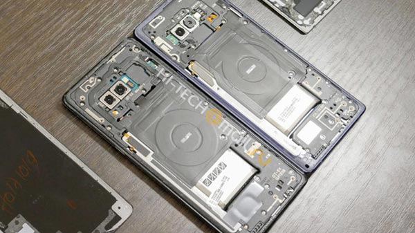 Samsung Galaxy Note 9 teardown reveals company's space-saving approach