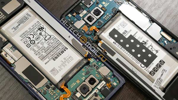 Samsung Galaxy Note 9 teardown reveals company's space-saving approach