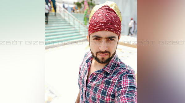 Selfie camera output