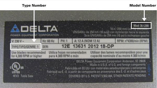 Vendor and model of processor