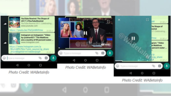 WhatsApp reportedly tests Picture in Picture mode for Android