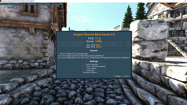 Unigine Heaven Benchmark 4.0