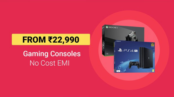 Gaming Console from Rs 22,990 with No cost EMI