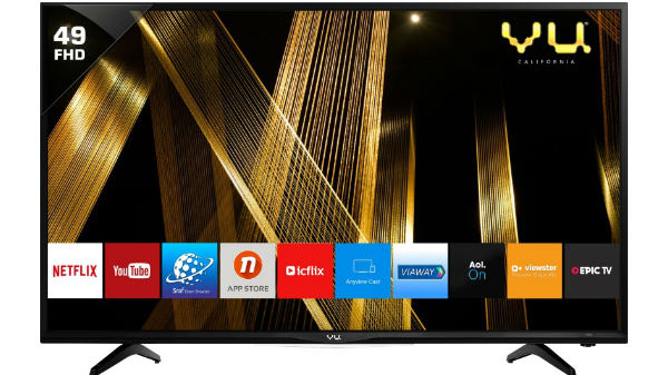 Vu Premium Smart 109cm (43 inch) Full HD LED Smart TV  (43D6575)