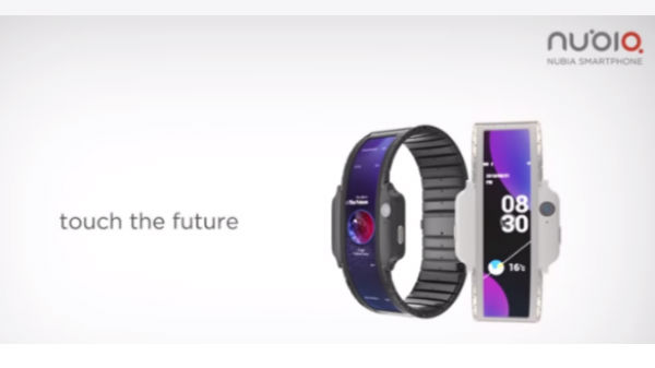 ZTE nubia-α wearable smartphone with flexible screen teased at IFA