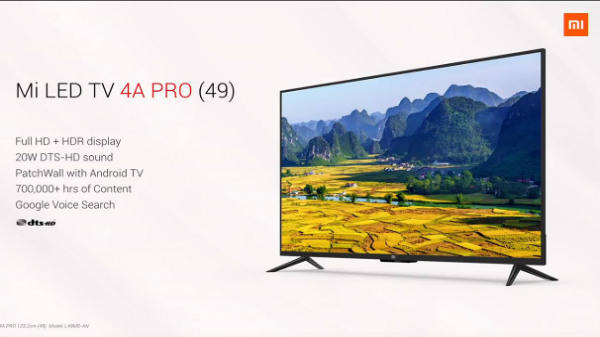 Xiaomi Mi TV 4A Pro specifications