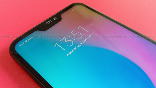 Display: 5.84-inch Full HD+ display with a notch 