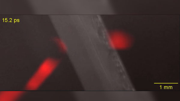 This camera at 10 trillion fps can capture light in slow motion