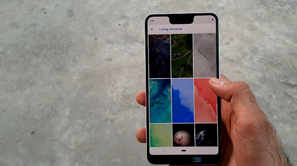 Bigger OLED display with an ugly notch