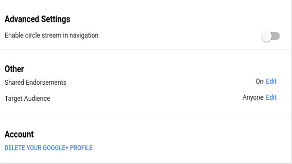 How to delete your Google+ account?