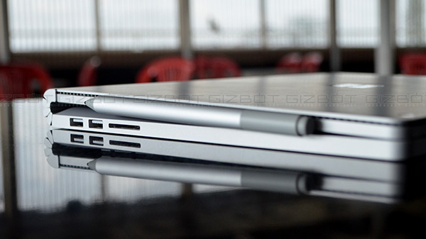 Missing features on the Surface Book 2