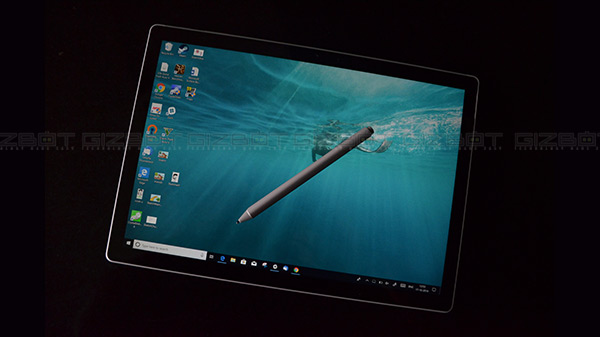 Tablet mode (Touch display)