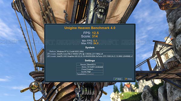 Unigine Heaven 4