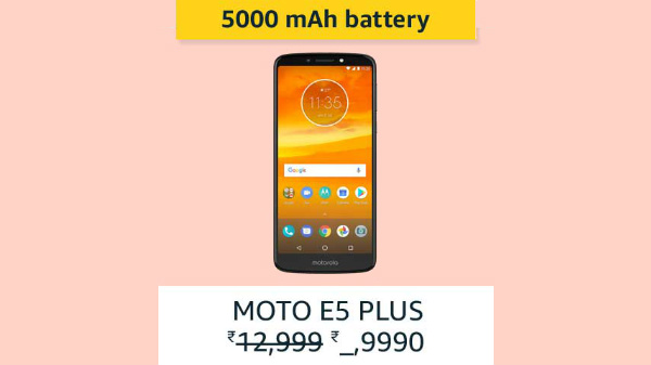 Motorola Moto E5 Plus