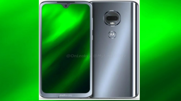 Moto G7 renders suggests a water drop notch with dual camera setup Moto G7 renders suggests a water drop notch with dual camera setup