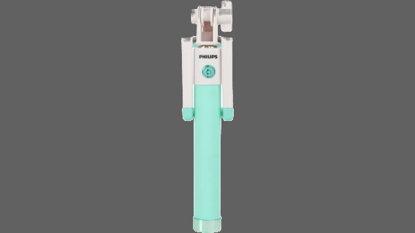 Philips Cable Selfie Stick  (Cyan)