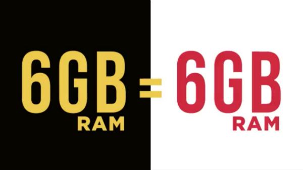 6 GB = 6 GB