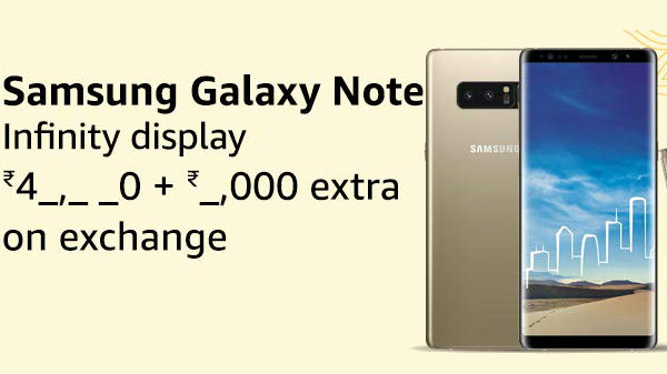 41% off on Samsung Galaxy note 8