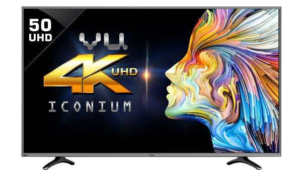 14% off on VU 124cm 50BU116 Ultra HD (4K) Smart LED TV (Black)