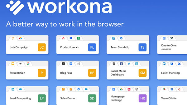 Workona: Workspaces for the browser.