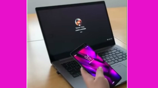 Unlock your laptop with the Mi MIX 3