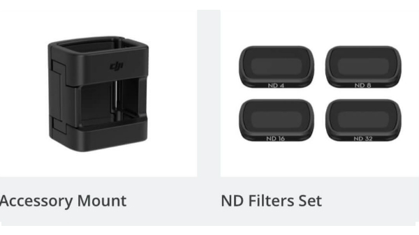 Accessory mount and ND Filter