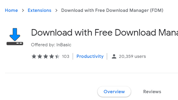 Download with Free Download Manager