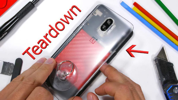 OnePlus 6T teardown reveals camera lens under display OnePlus 6T teardown reveals camera lens under display