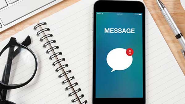 Strange Texts or Messages